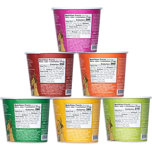 Keen One Quinoa Variety Pack - Try All Six Flavors of Our Health...