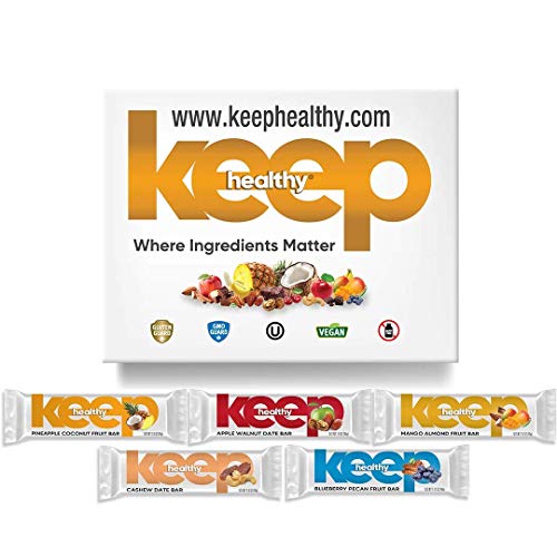 Fruit &Amp; Nut Bars - 20 Individually Wrapped, With Varity Of Delic