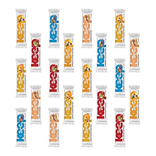 Fruit &Amp; Nut Bars - 20 Individually Wrapped, With Varity Of Delic