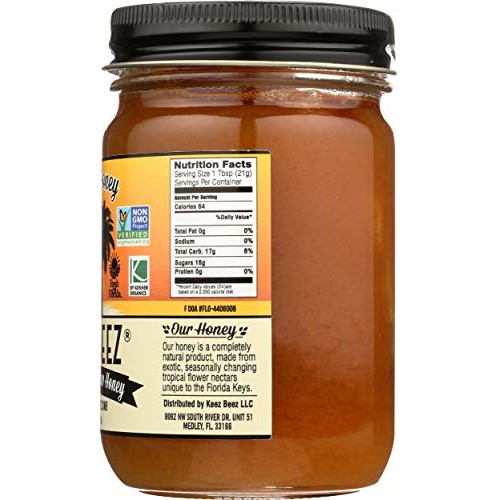 Keez Beez, Honey Chunk, 16 Oz