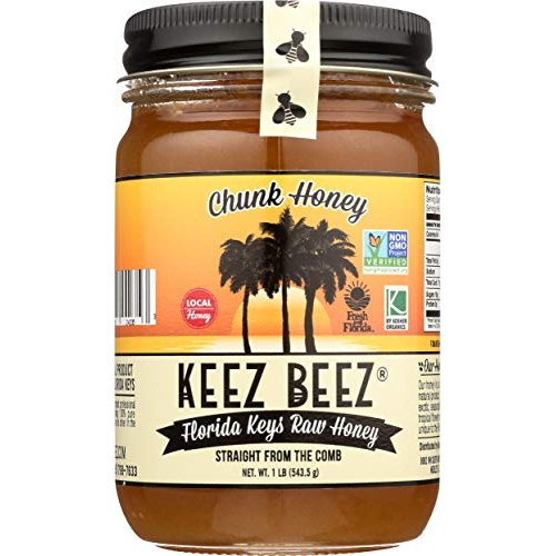 Keez Beez, Honey Chunk, 16 Oz