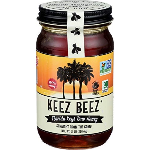 Keez Beez, Honey Raw Gold, 8 Ounce