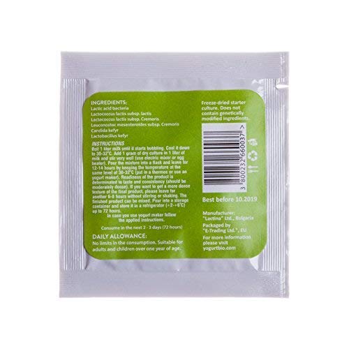 Kefir Starter Culture For Home Made Preparation, Natural, Digest