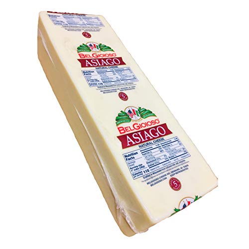 Belgioioso Asiago Cheese Crafted In Wisconsin 6.5-7 Pound Pack