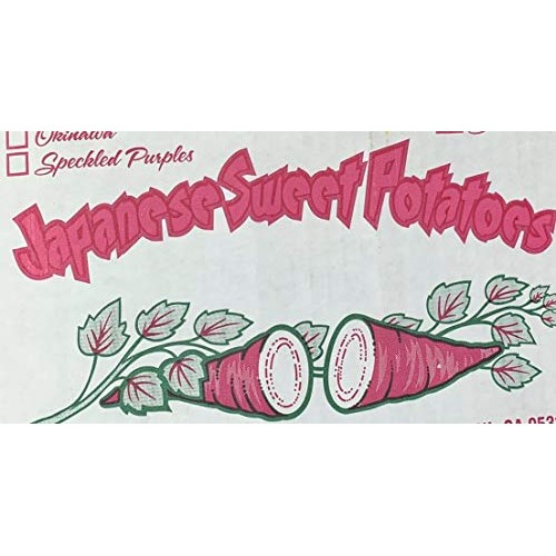 Kejora Japanese White Sweet Potatoes - 10 Lbs