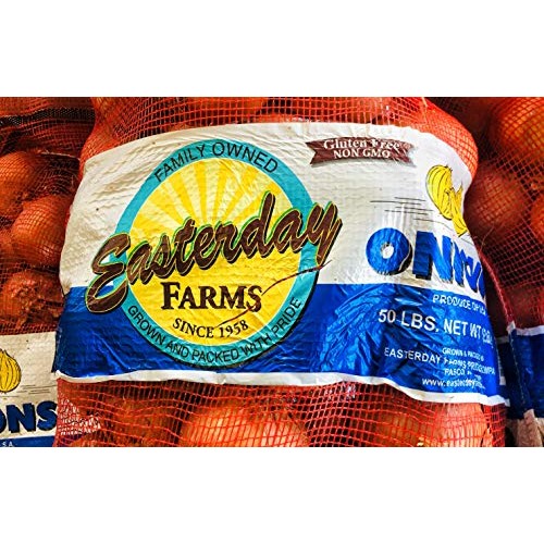 Kejora Yellow Onion - 10 Lbs Non Gmo &Amp; Gluten Free