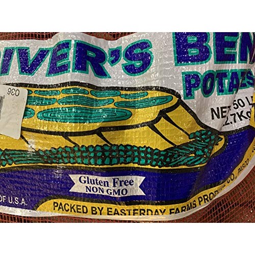 Russet Potatoes Non Gmo-Gluten Free Produce Of Usa - 5 Lbs