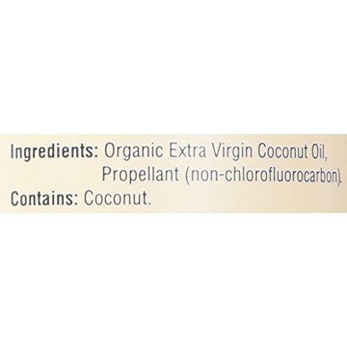 Kelapo Extra Virgin Coconut Oil, Cooking Spray, 5-Ounce Can