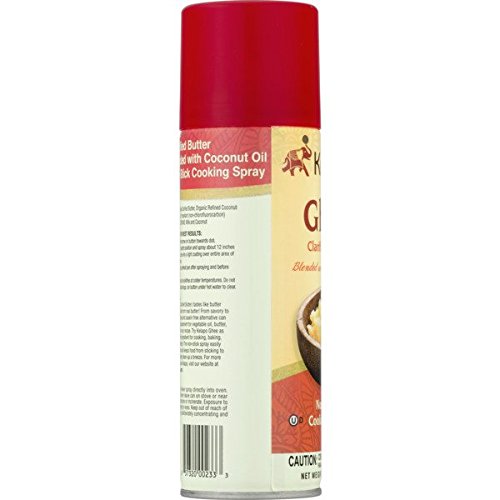 Kelapo Ghee Cooking Oil Spray, 5 Oz