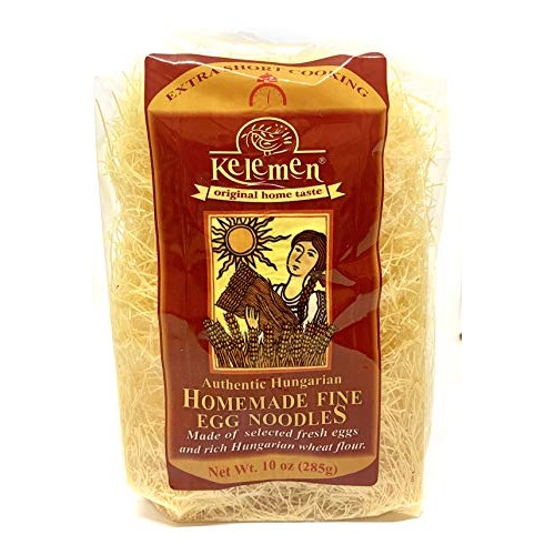 Kelemen Authentic Hungarian Homemade Fine Egg Noodles Pack Of 2…