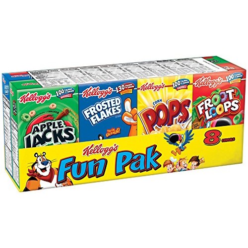 Kelloggs Cereals Fun Pak Variety Pack