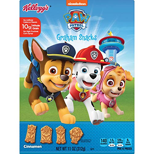 Keebler Paw Patrol, Graham Snacks, Cinnamon, Made With Whole Gra