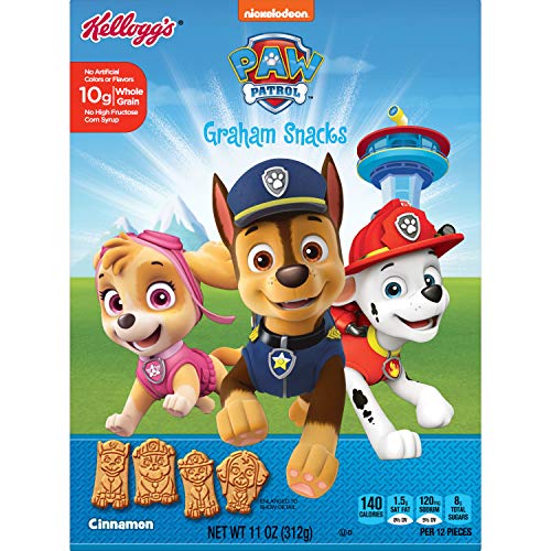 Keebler Paw Patrol, Graham Snacks, Cinnamon, Made With Whole Gra