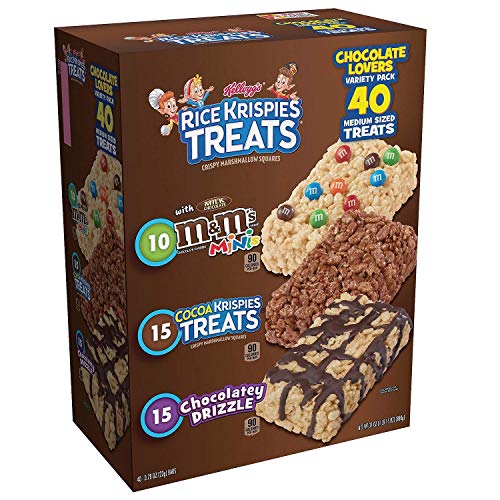 Kelloggs Rice Krispies Treats Variety Pack 40 Ct.