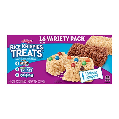 Kelloggs Rice Krispies Treats, Crispy Marshmallow Squares, Vari