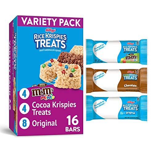 Kelloggs Rice Krispies Treats, Crispy Marshmallow Squares, Vari