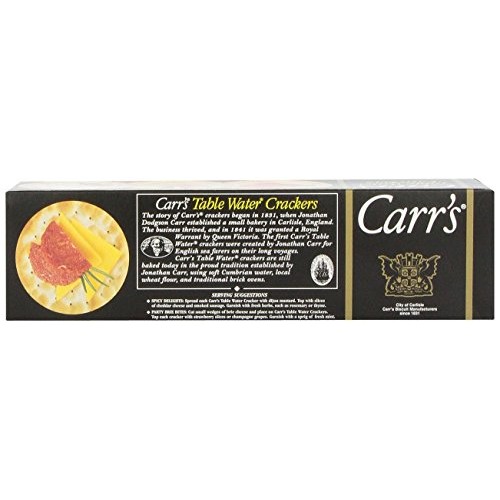 Cracker Keebler Carrs Table Water Bite Size 12 Case 4.25 Ounce
