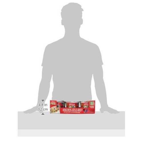 Kelloggs Froot Loops Breakfast Cereal, Single-Serve 1.5Oz Cup,