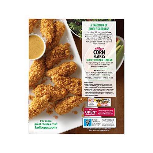 Kelloggs Corn Flakes, Breakfast Cereal, Original, 36Oz 6 Count