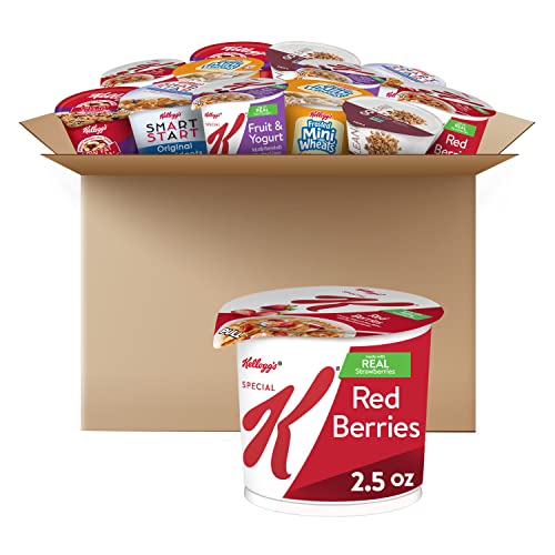 Kelloggs Wellness Assortments Breakfast Cereal In A Cup, Variet