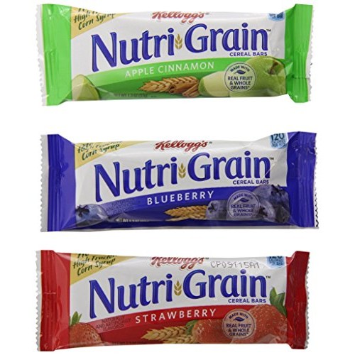 Nutri-Grain Kelloggs Cereal Bars Variety Pack, 48 Count