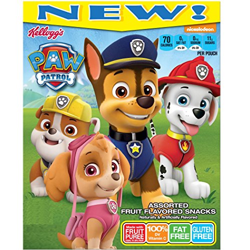 Kelloggs Fruit Flavored Snacks, Paw Patrol, 20 Ct, 17.6 Ounce