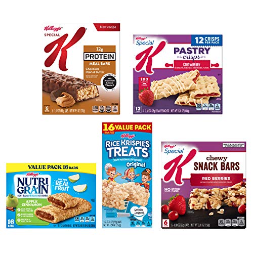 Kelloggs Bulk Snacks Variety Pack, Stock Your Pantry With 5 Del
