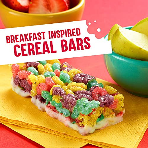 Kelloggs Cereal Bars -On The Go Snack Food, Froot Loops, 6.4 Oz