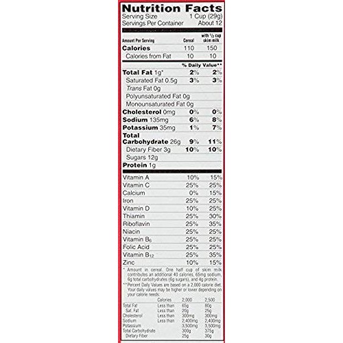 Kelloggs Froot Loops Natural Fruit Flavor 12.2 Oz. Pack Of 3.