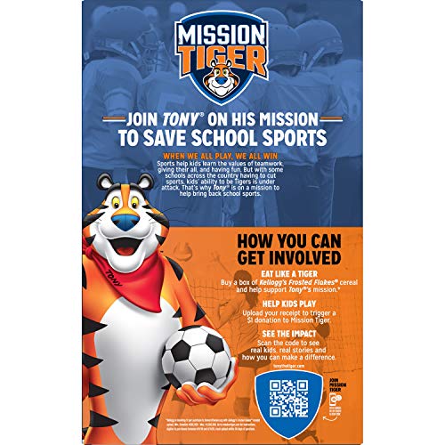 Kelloggs Frosted Flakes, Breakfast Cereal, Original, Excellent