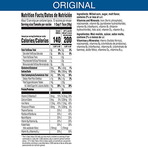 Kelloggs Frosted Flakes, Breakfast Cereal, Original, Excellent