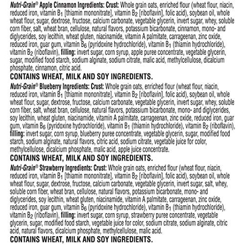 Kelloggs Nutri-Grain Variety Pack 1.3 Oz., Bar, 48 Ct. Vevo