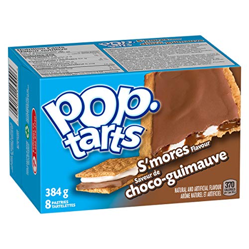 Kelloggs Pop Tarts Toaster Pastries, Smores 8Ct 400G/14.11Oz {