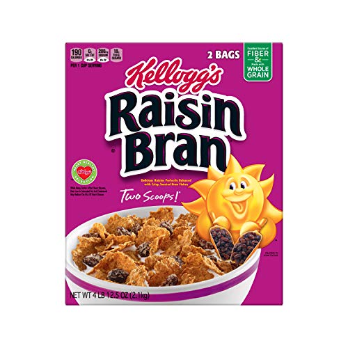 Kelloggs Raisin Bran, Breakfast Cereal, Original, Excellent Sou