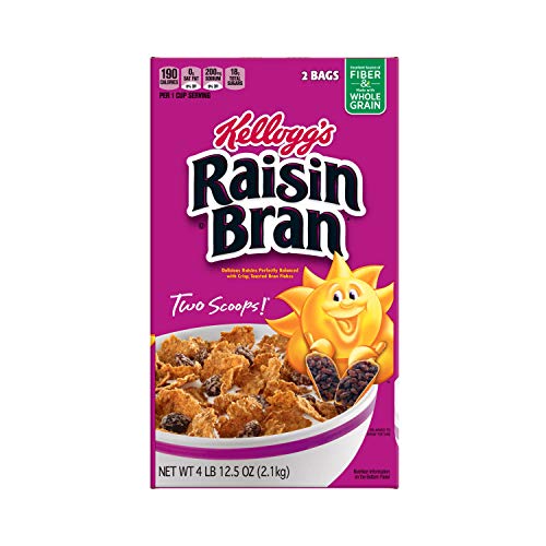 Kelloggs Raisin Bran, Breakfast Cereal, Original, Excellent Sou