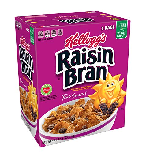 Kelloggs Raisin Bran, Breakfast Cereal, Original, Excellent Sou