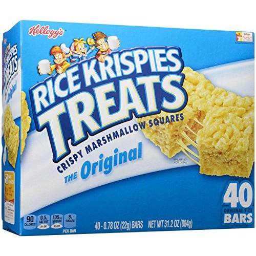 Kelloggs Rice Krispies Treats - Original - 31.20 Ounces - 40 Count