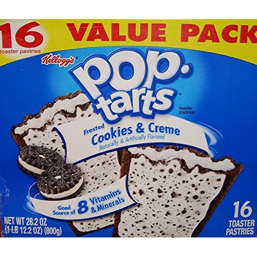 Pop-Tarts Frosted Cookies &Amp; Creme Toaster Pastries