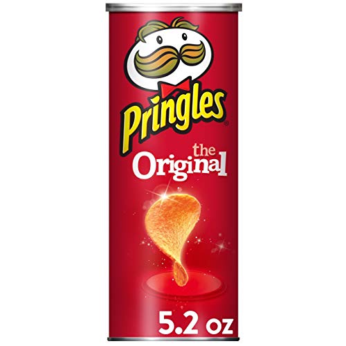 Pringles Original Potato Crisps Chips 5.2 Oz. Pack Of 3 Cans