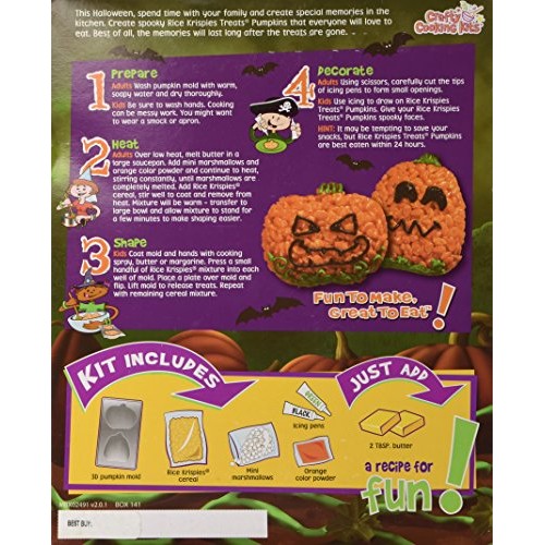 Rice Krispies Treats Pumpkin Kit Crafty Cooking Kits