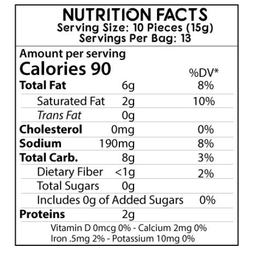 Kellys Croutons, Gourmet Cheezy Garlic, 3-Pack, 7Oz Each. Dairy