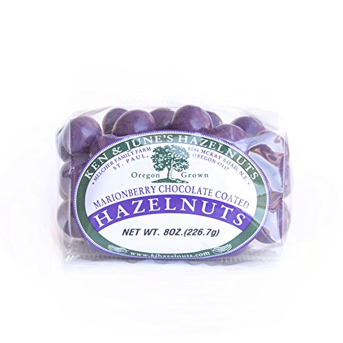 Marionberry Candy Coated Hazelnuts - 8 Oz Bag