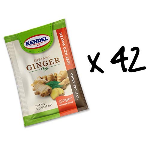 Kendel Instant Ginger Tea Unsweetened, Caffeine Free Sugar Free ...