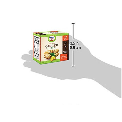 Kendel Instant Ginger Tea Unsweetened, Caffeine Free Sugar Free ...