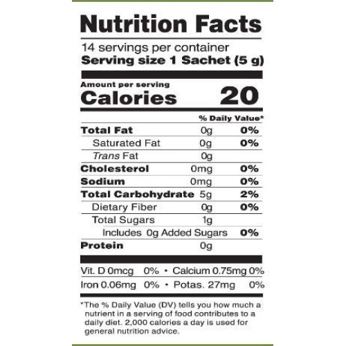 Kendel Instant Ginger Tea Unsweetened, Caffeine Free Sugar Free ...