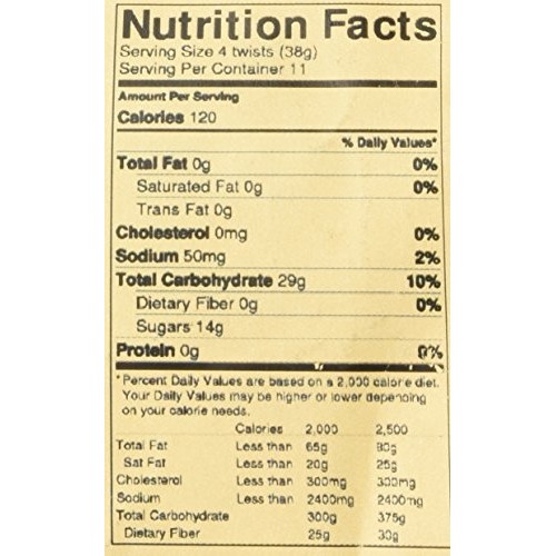 Kennys Blue Raspberry Licorice Twists - 2 Lbs