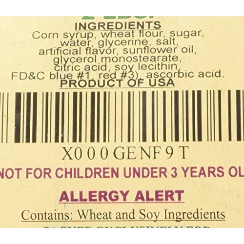 Kennys Blue Raspberry Licorice Twists - 2 Lbs