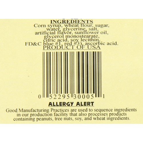 Kennys Licorice Twists, Blue Raspberry, 1 Pound