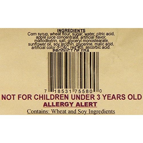 Kennys Licorice Twists, Watermelon, 1 Pound