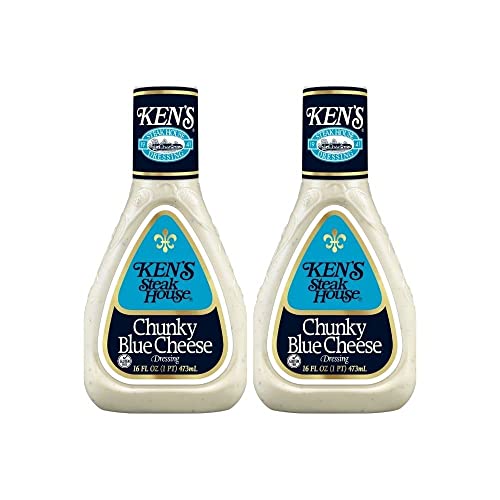 Kens Steak House Chunky Blue Cheese Dressing 2 Pack